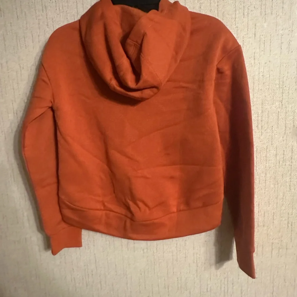 Nike Girls’ Sportswear Club Fleece Pullover Hoodie: ORANGE: NWT: SZ S